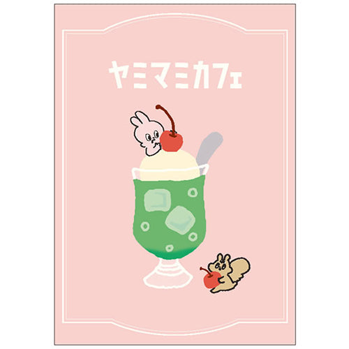 Clothes-Pin 64 Pages Yamami Café: Cream Soda 7mm Line Ruled Notebook NB14948