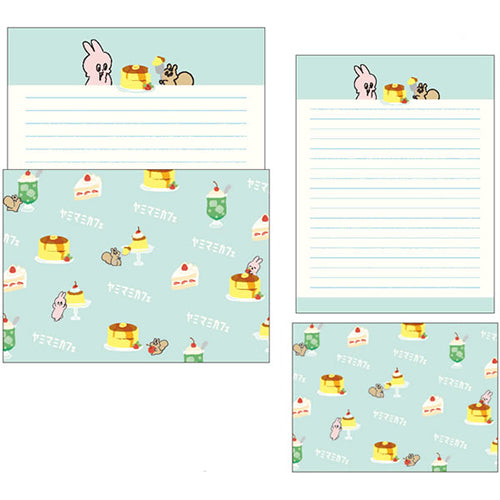 Clothes-Pin Yamami Café: Pancake Letter Writing Set LS14953