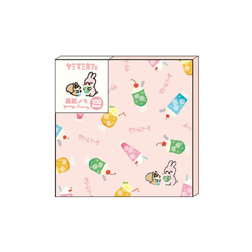 Clothes-Pin Yamami Café: Cream Soda Memo Pad MM14968