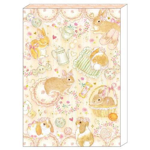 Clothes-Pin 60 Pages Rabbit Room Memo Pad MM15598