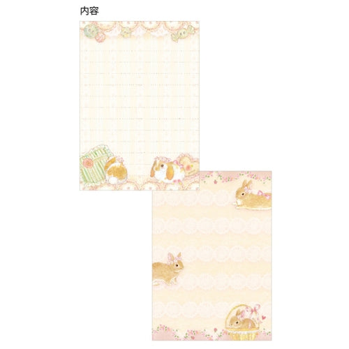 Clothes-Pin 60 Pages Rabbit Room Memo Pad MM15598