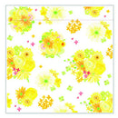 Clothes-Pin Nami Nami Yellow Flower PET Zipper Bags WP21056