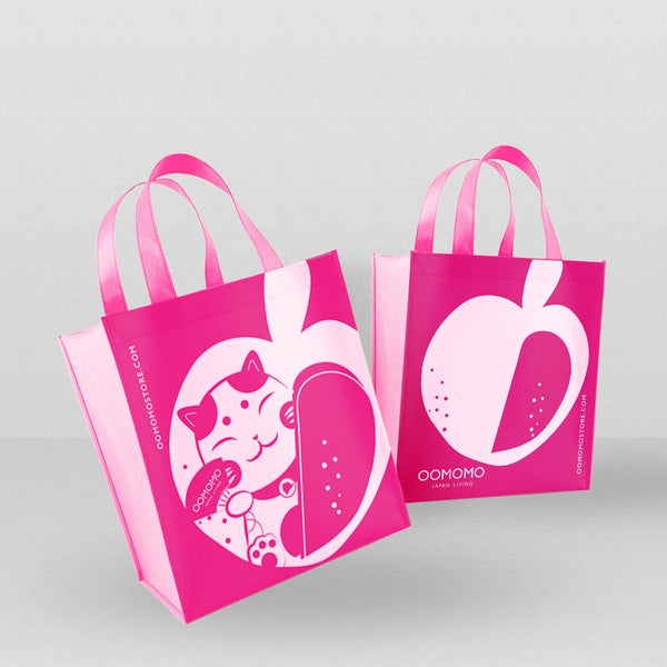 Oomomo Pink Tote Bag