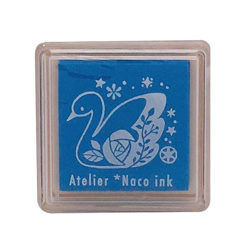Kodomo No Kao Sicilian Blue Swan Stamp Pad 4170-119