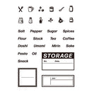 Kodomo No Kao Stamp Label Stamp Clear My Favorite Kitchen