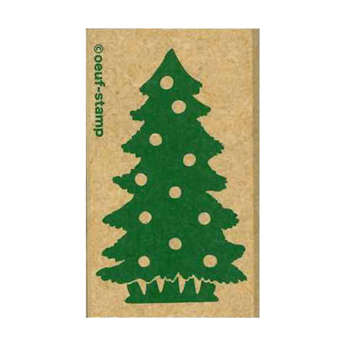 Kodomo No Kao Christmas Tree Retro Stamp
