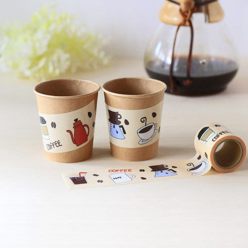  Coffee Time Masking Tape YJ3-13