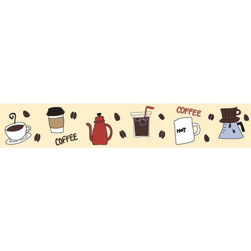  Coffee Time Masking Tape YJ3-13