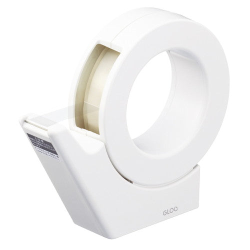 Kokuyo Gloo Glue Tape Cutter Thick Roll White