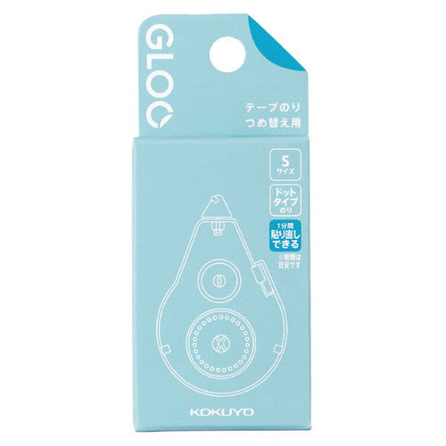 Kokuyo Gloo Glue Tape Refill S Blue