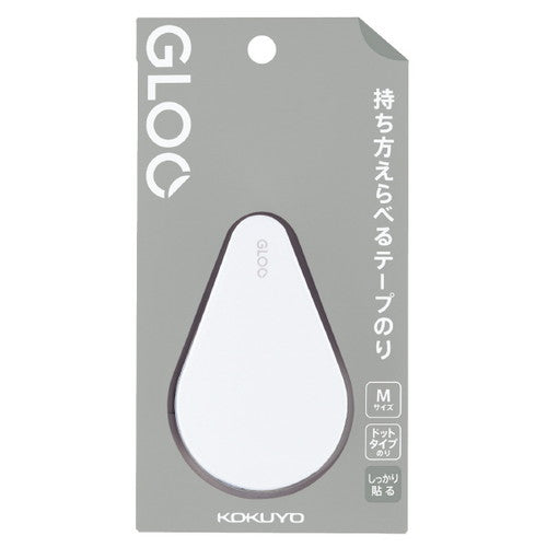 Kokuyo Gloo Glue Tape M White Gray