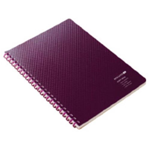 Kokuyo ME Note Soft Ring 50 sheets 5mm grid A5 Purple CHIC PLUM