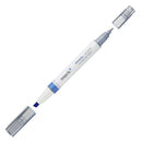 Kokuyo 2-Way Marker Blue / Greyish Blue / Blue,Greyish Blue