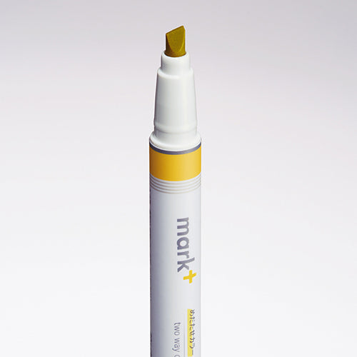Kokuyo 2-Way Marker Yellow / Greyish Yellow / Yellow,Greyish Yellow
