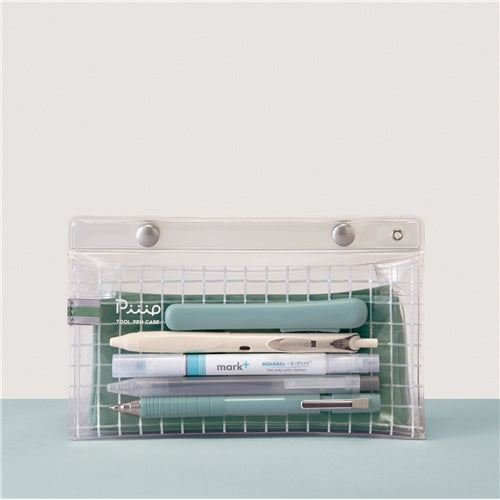 Kokuyo Piip Pen / Pencil Case, Sage Green