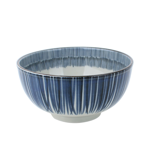 Kozome Hosotokusa Thin Ten Grass Porcelain Bowl d.16.2cm