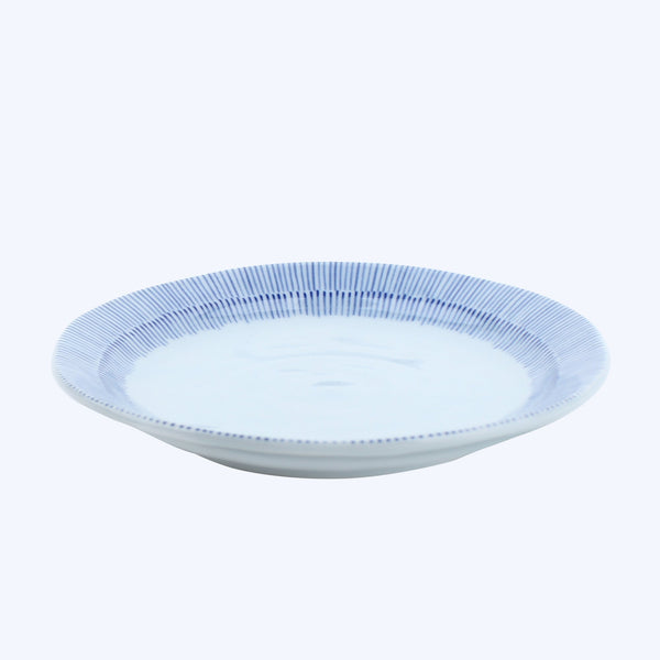 Kyou Tokusa Ten Grass Porcelain Plate