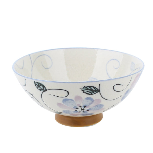 Hasui Flower Porcelain Bowl