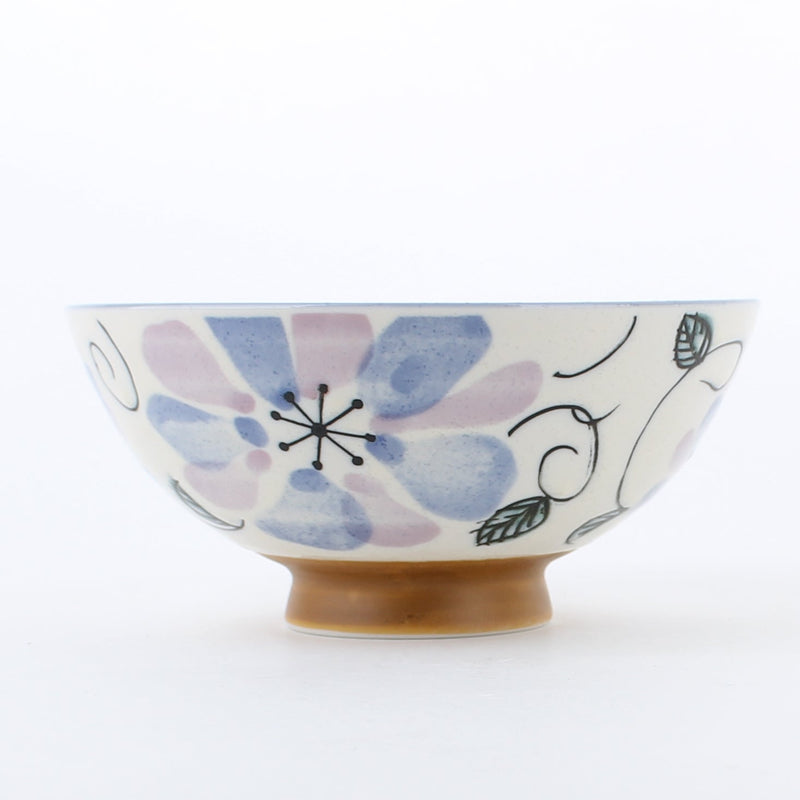 Hasui Flower Porcelain Bowl