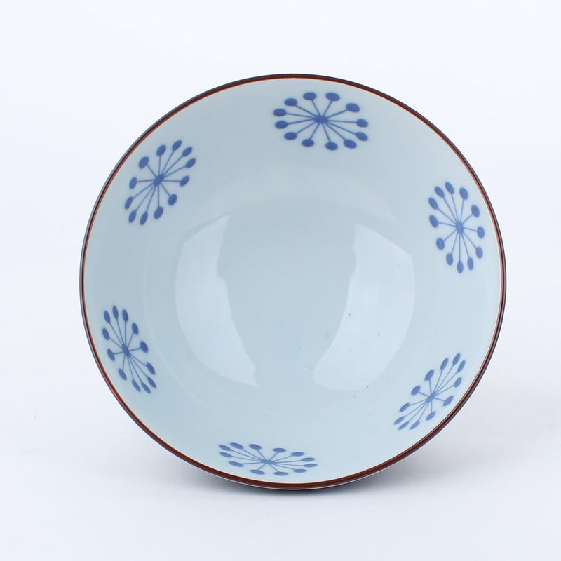 Hasui Circle Plum Flower Porcelain Bowl d.14.2cm