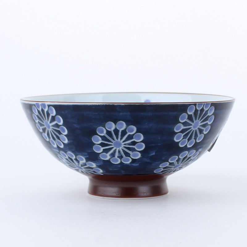 Hasui Circle Plum Flower Porcelain Bowl d.14.2cm