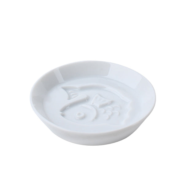 Snapper Porcelain Soy Sauce Plate d.8.1cm