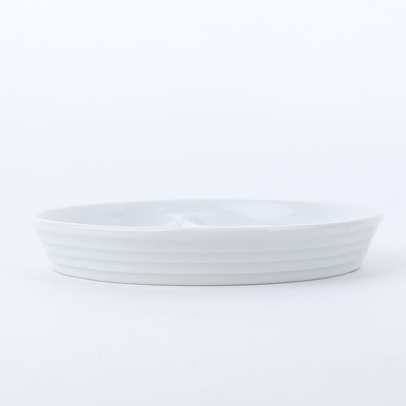 3-Sectional Porcelain Plate L