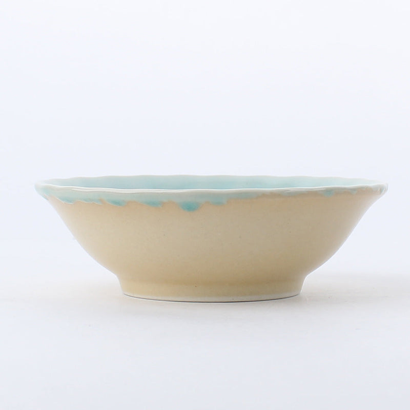 Chrysanthemum-Shaped Porcelain Mini Bowl d.11cm