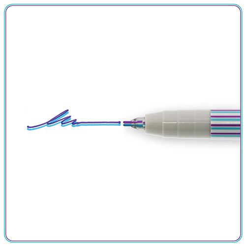Sun-Star Twiink 2-color line Pen Light Blue x Violet