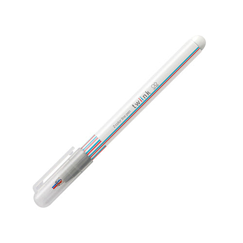 Sun-Star Twiink 2-color line Pen Red x Light Blue