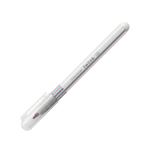 Sun-Star Twiink 2-color line Pen Pink x Light Blue