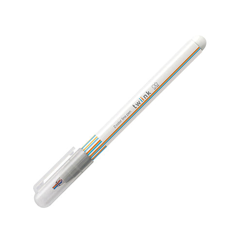 Sun-Star Twiink 2-color line Pen Light Blue x orange