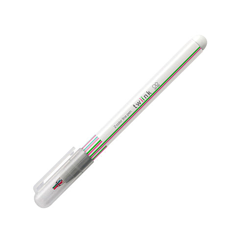 Sun-Star Twiink 2-color line Pen Pink x Green