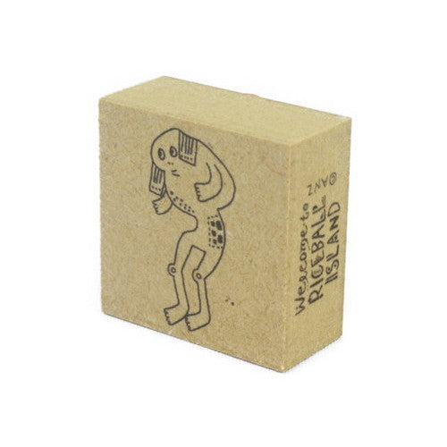 Sanby ANZ Silenced organ 33mm Square Rubber Stamp