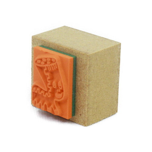 Sanby ANZ Negitoro 23mm Square Rubber Stamp