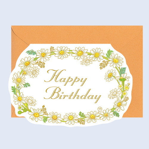 Chikyu Greetings Birthday Card Margaret