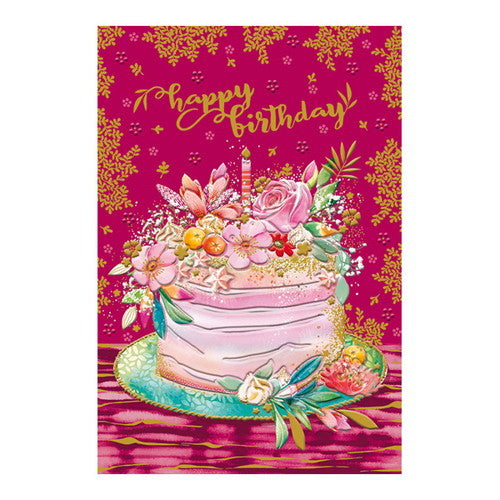 Chikyu Greetings Birthday Card Color Chart Birthday Cake