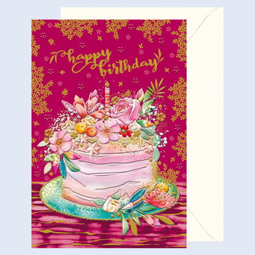 Chikyu Greetings Birthday Card Color Chart Birthday Cake