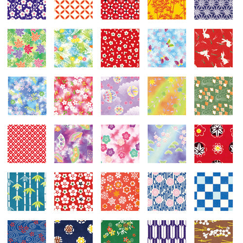 Showa Grimm Chiyo Pattern In Box Washi Paper Origami Paper 20-1914