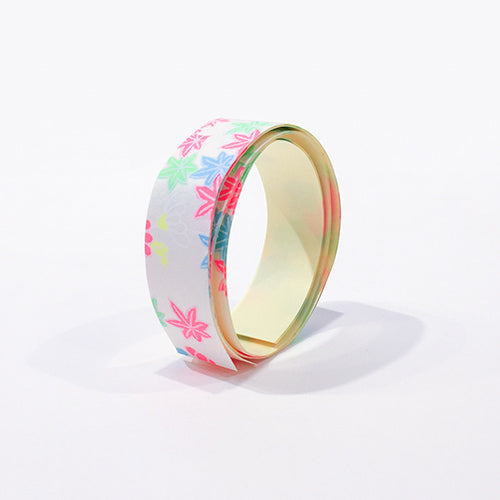 Shogado Yuzen Washi Japanese Paper Masking Tape Neon Color 02