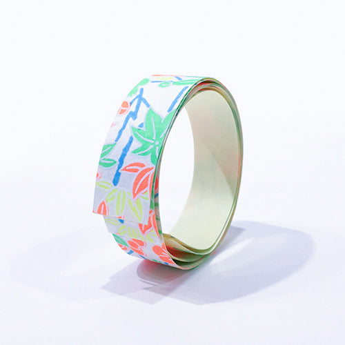 Shogado Yuzen Washi Japanese Paper Masking Tape Neon Color 05