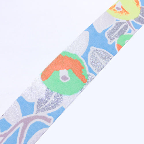 Shogado Yuzen Washi Japanese Paper Masking Tape Neon Color 10