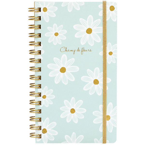 Pon Cadeaux Lab Clip Mon Chou Chou Slim Ruled Notebook with Band (160 Pages) Green