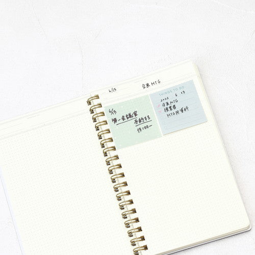  W47×H47×D19mm Polka Dots Sticky Notes C22-MTBF-GR