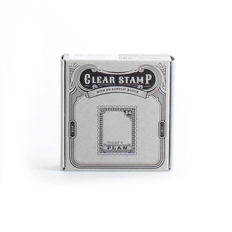 Plan Decorative Frame Clear Stamp