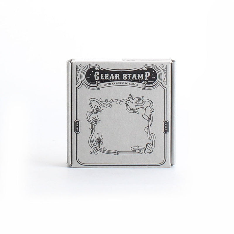 Dove Decorative Frame Clear Stamp