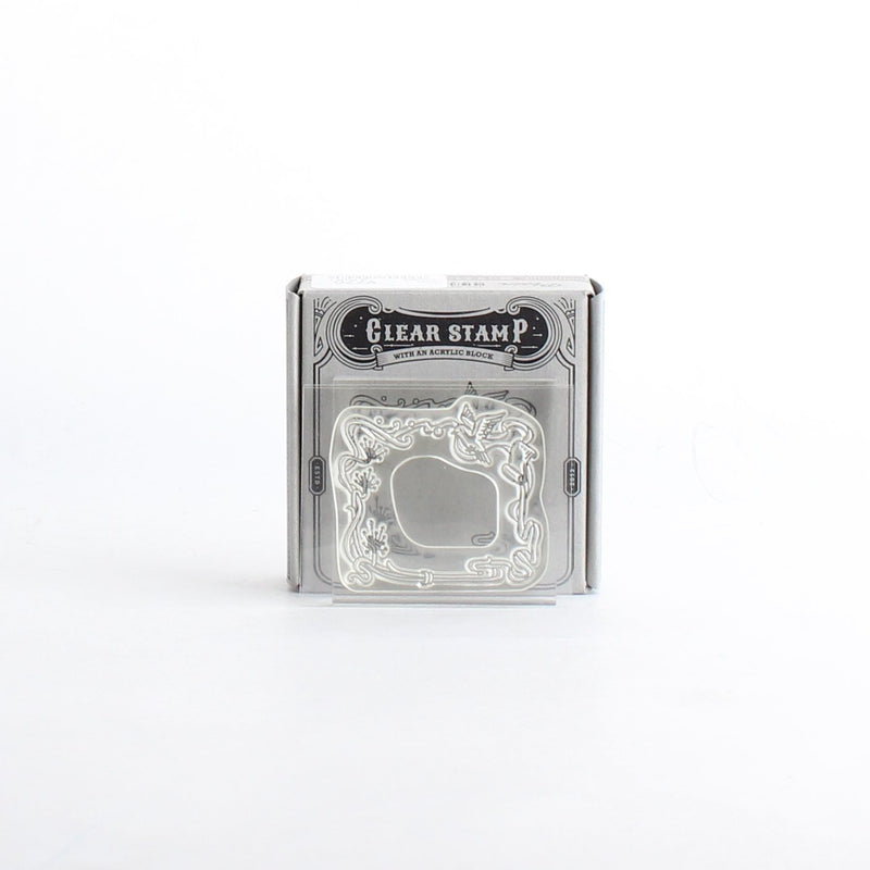 Dove Decorative Frame Clear Stamp