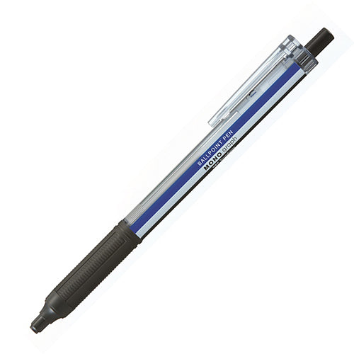 Tombow MONO 0.5mm Ballpoint Pen (White, Blue)