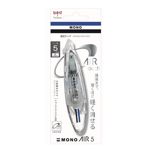 Tombow MONO Correction Tape (Refillable / 5mmx6m / Tombow / Mono / Clear)