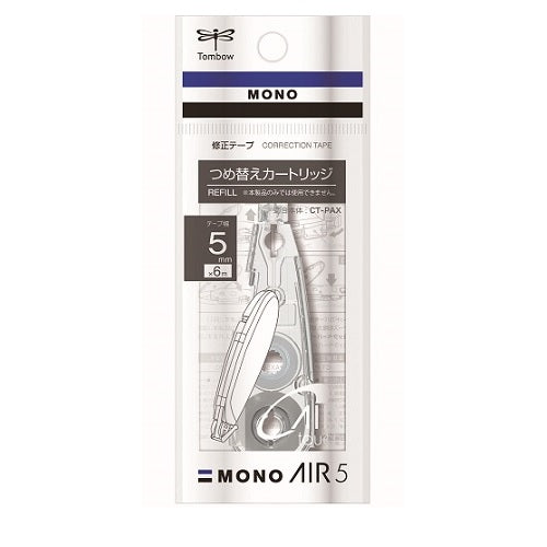 Tombow MONO Correction Tape Replacement (Cartridge Only / 5mmx6m / Tombow / Mono)